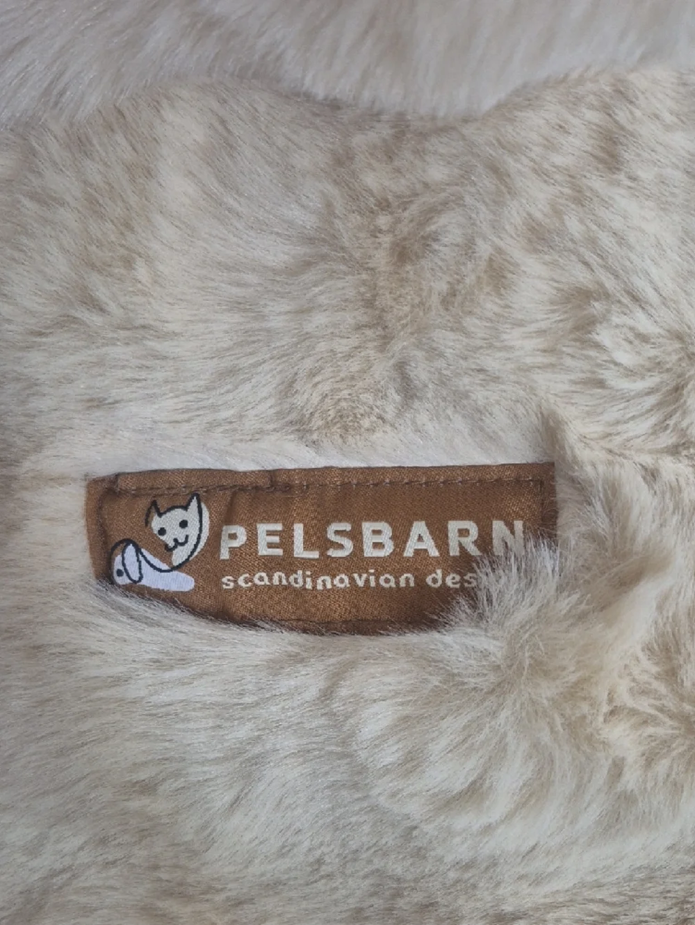 Plush Faux Fur Throw Blanket - Cream